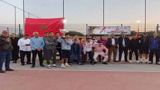 نظمت جمعية إنصاف لذوي الإحتياجات الخاصة نشاطا رياضيا بمناسبة الذكرى 49 على انطلاق المسيرة الخضراء المظفرة