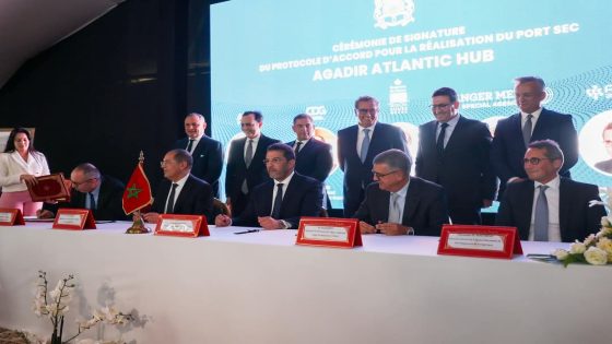 “أكادير تشهد توقيع بروتوكول تفاهم لإنشاء الميناء الجاف الأطلسي وتعزيز البنية التحتية الاقتصادية”
