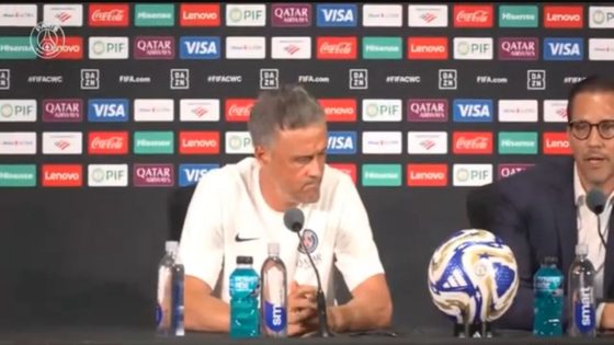 المؤتمر الصحفي للويس إنريكي قبل نصف نهائي كأس العالم للأندية FIFA 2025 أمام ريال مدريد