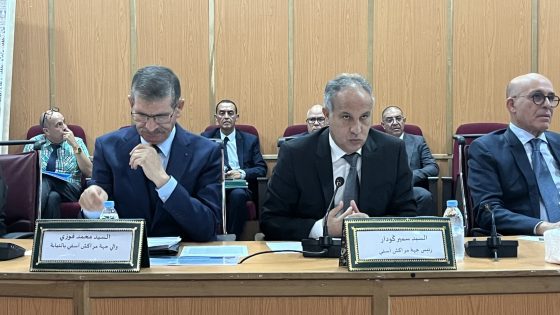 بحضور الوالي محمد فوزي…سمير كودار يترأس دورة شهر اكتوبر لمجلس جهة مراكش آسفي و يفتتح الدورة  بجدول أعمال غني بالمشاريع التنموية والمالية