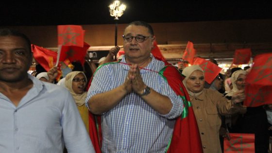 عبد الرحمان الوفا احتفالات وطنية مهيبة بالمشور القصبة بمراكش ابتهاجاً بقرار مجلس الأمن الداعم لمقترح الحكم الذاتي بالصحراء المغربية