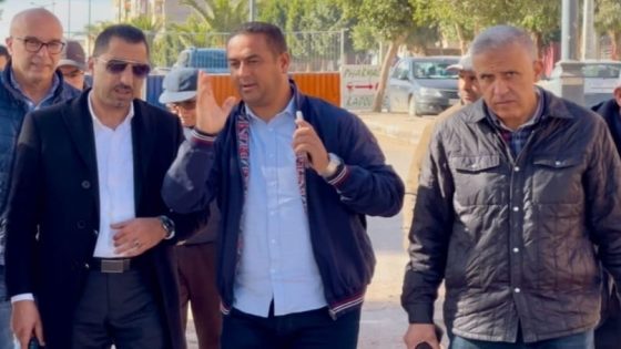 عامل إقليم سطات يتحرّك بشكل عاجل لبحث أسباب انهيار شارع الجنرال الكتاني ومعالجة تسرب المياه
