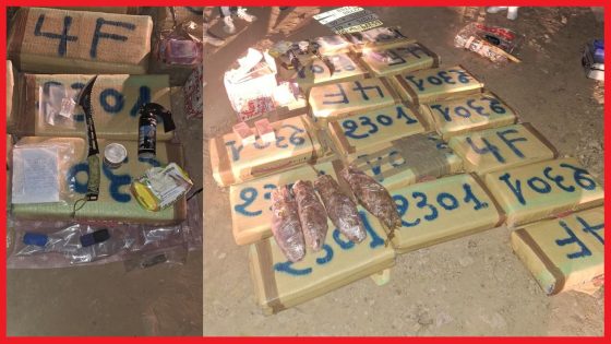 إجهاض محاولة تهريب 458 كلغ من الشيرا بورزازات بعد تبادل لإطلاق النار
