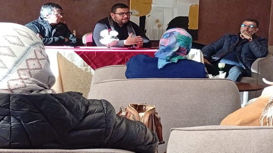جمعية رفيق المتقاعد للتعليم بمراكش تنظم لقاءا تواصليا مع منخرطيهاالمتوجهين لاداء العمرة..
