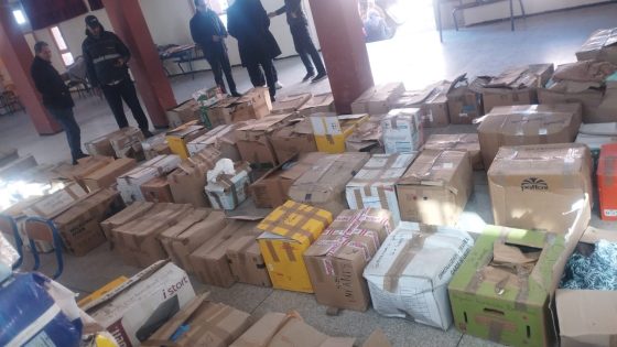 مركز التنمية لجهة تانسيفت يخصص مساعدات عينيةوغذائية للاسر المتضررة من فيضانات اسفي.  