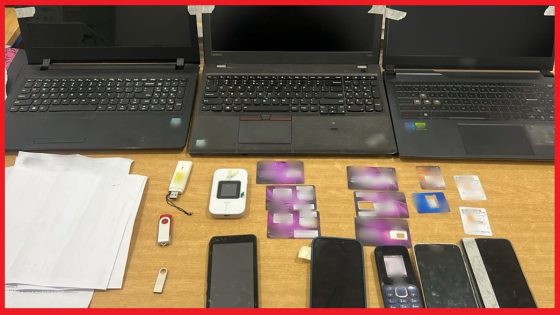 أمن البيضاء…توقيف 5 افارقة لتورطهم في النصب والاحتيال والمس بنظم المعالجة الآلية للمعطيات البنكية وقرصنة المكالمات الهاتفية.