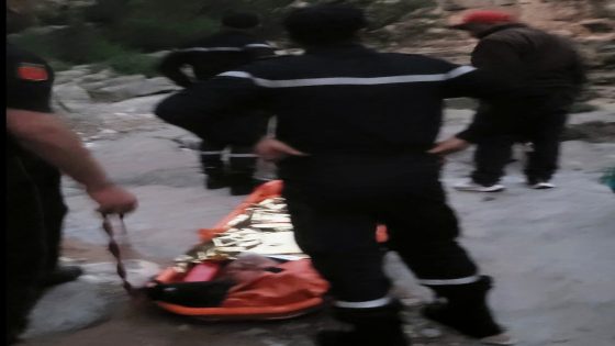 عناصر الوقاية المدنية باكادير تتدخل لإنقاذ فرنسي بوادي الجنة (باراديس) اصيب بكسور بعد سقوطه في آخر بحيرة.