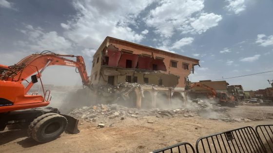 الحكم الابتدائي بالحبس موقوف التنفيذ و اداء الغرامة على صاحب المبنى المثير للجدل وسط مدينة اولاد برحيل باقليم تارودانت