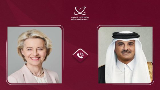 اتصال رفيع بين الدوحة وبروكسيل… تأكيد أوروبي على دعم أمن قطر ودعوة لخفض التصعيد