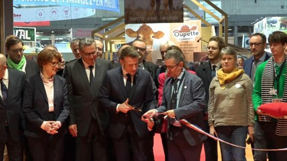 “ماكرون وأخنوش يشرفان على افتتاح المعرض الدولي للفلاحة بباريس ويحتفلان بتكريم المغرب كضيف شرف”