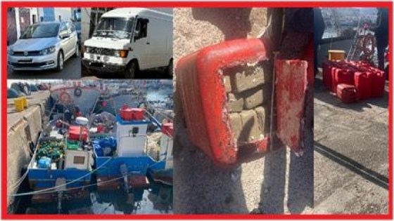 “الناظور: توقيف ثلاثة أشخاص وضبط 375 كيلوغرام من مخدر الشيرا في عملية تهريب دولي”