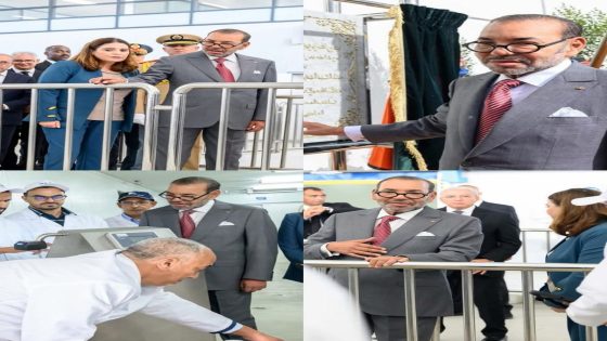 قاطرة التنمية: جلالة الملك يُدشن مشاريع مينائية ضخمة بالدار البيضاء