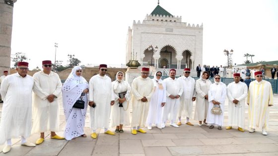 الرباط: وفد عن حزب جبهة القوى الديمقراطية يزور ضريح محمد الخامس ترحماً على روحي الملكين الراحلين
