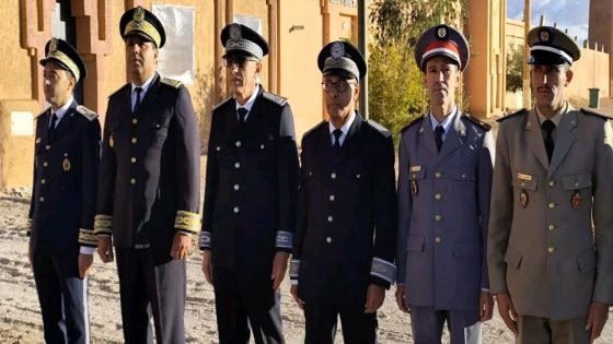 بومالن دادس .. مراسيم تحية العلم الوطني ، بمناسبة الذكرى الـ 70 لعيد الإستقلال المجيد 