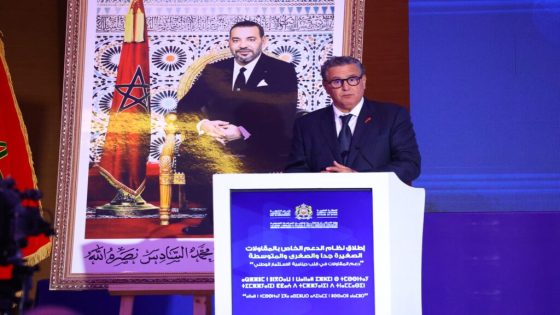 أخنوش: النظام الجديد لدعم المقاولات رافعة لتعزيز الاستثمار والتنمية الجهوية