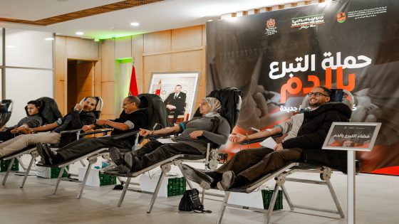 مراكش: انطلاق الحملة الوطنية للتبرع بالدم بمقر ولاية مراكش  