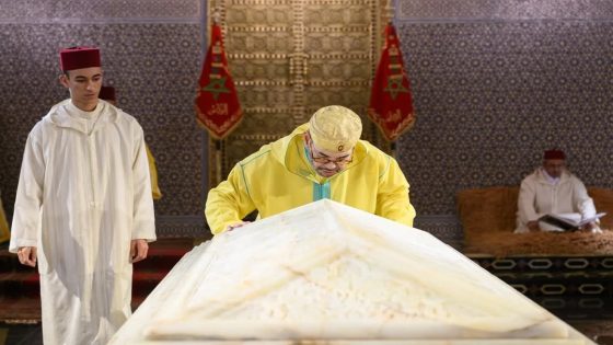 أمير المؤمنين الملك محمد السادس يترحم على روح جلالة المغفور له الملك محمد الخامس