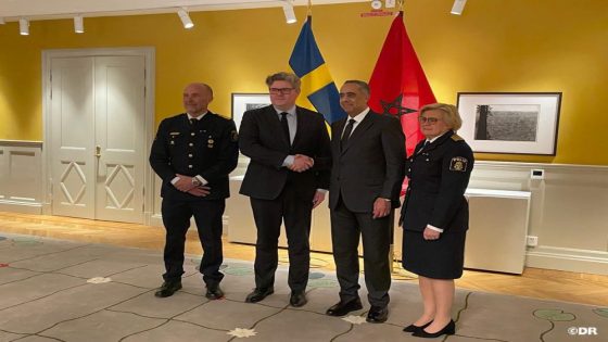 Visite de travail de M. Hammouchi en Suède (