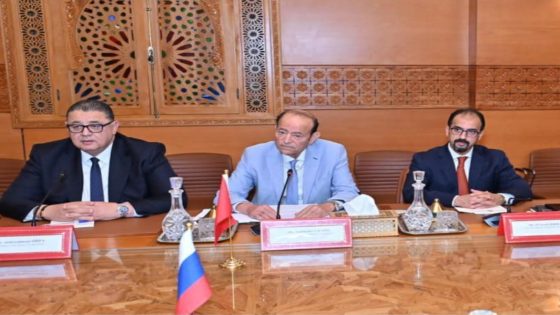 عبد الرحمان وافا ضمن استقبال وفد روسي بمجلس المستشارين لتعزيز التعاون البرلماني
