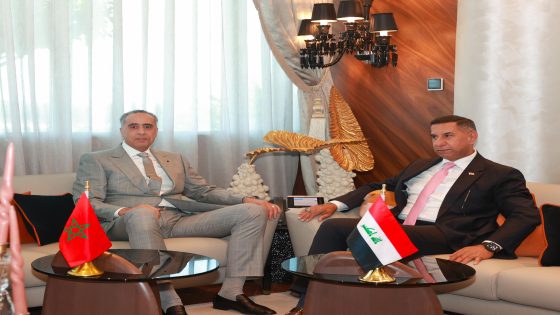 الحموشي يستقبل سفير جمهورية العراق المعتمد لدى المملكة المغربية، السيد حيدر شياع البراك