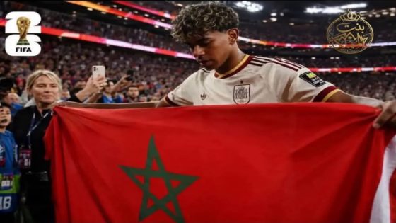 لمين يامال يجسد فخر الانتماء.. صورة تتجاوز المستطيل الأخضر وتؤكد أن الرياضة توحد الشعوب