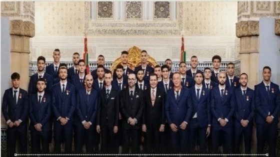 أسود الأطلس يعبرون عن فخرهم بالمشاركة في احتفالات عيد العرش ويشيدون بالدعم الملكي لكرة القدم