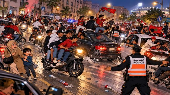 مباريات كرة القدم خارج الملعب.. حين تتحول فرحة الجماهير إلى فوضى تهدد سلامة المواطنين  هل أصبحت المباريات الرياضية مبرراً لخرق قانون السير وتعريض حياة المواطنين للخطر؟  