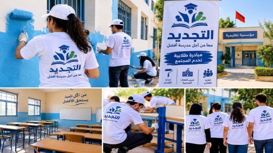 «التجديد» يطرق أبواب المدارس بإقليم سطات طلبة يرفعون التحدي ويحولون التضامن إلى معركة من أجل كرامة التلميذ